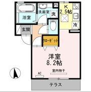 メルベーユの間取り画像