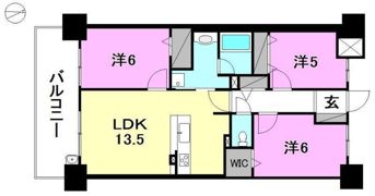 アルファスマート道後南町の間取り画像