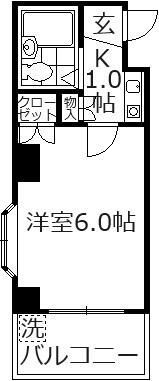 キャロル朝霞台の間取り画像