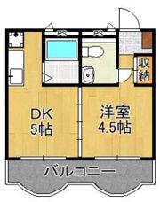フェリス苅田の間取り画像