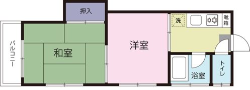 コーポワンの間取り画像