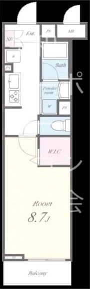 カーサ．レジェーロの間取り画像