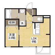 月光江波本町 あすなろの間取り画像