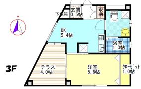 ことぶきコーポの間取り画像