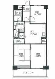 メゾン武蔵関の間取り画像