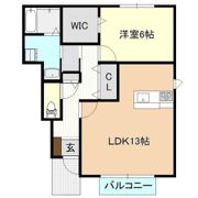 メゾン・プルメトウス Ⅱ棟の間取り画像