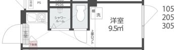 ノースヒル新宿ウエストの間取り画像