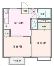 サンウエストの間取り画像
