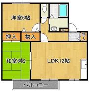 セジュール相坂A・Bの間取り画像