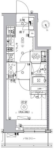 ドムス・スタイル高田馬場の間取り画像