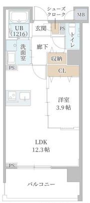 MAISON COULEUR UESHIOの間取り画像