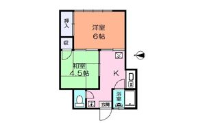 正和コーポの間取り画像