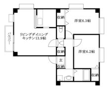フォブールKD1の間取り画像