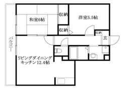フォブールK＆Nの間取り画像
