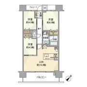 プレサンスロジェ草津シエルの間取り画像