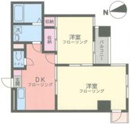 ベルセゾン山手の間取り画像