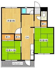第2五和荘の間取り画像