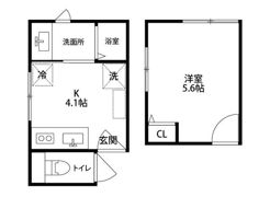 BOハイツの間取り画像