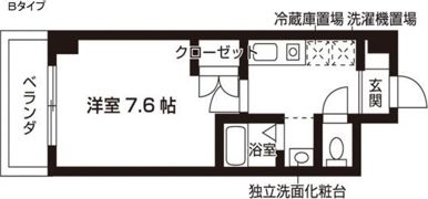 山の手ハウスの間取り画像