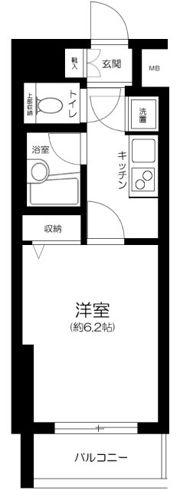 菱和パレス田園調布東の間取り画像
