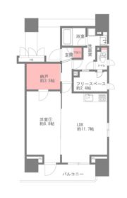 プレサンスNEO中之島公園の間取り画像