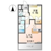 ウッドペッカー・西の間取り画像
