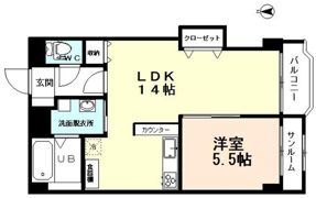 グレイスハイムの間取り画像