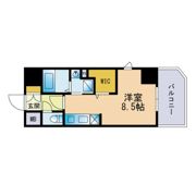ニューガイアリルーム平尾駅前No．24の間取り画像