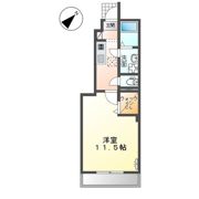 ミルキーウェイ酒津の間取り画像
