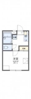 レオパレスフェンテⅡの間取り画像