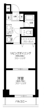 両国アムフラットの間取り画像