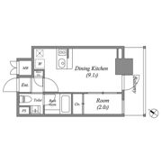 クオリタス日本橋浜町の間取り画像