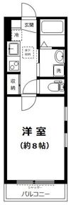 カンタービレ五反田の間取り画像