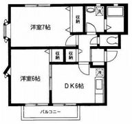 セラ岡村Aの間取り画像