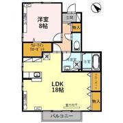 リビングタウン松若町 B棟の間取り画像