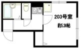 カルペディエム横浜前里の間取り画像