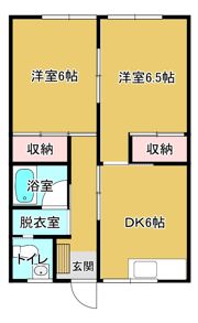 パークホームズⅠの間取り画像