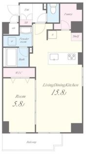 グランデュール秋葉原の間取り画像