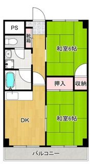 エクセレントアベの間取り画像