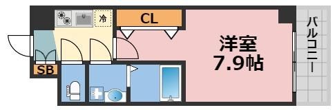 S-RESIDENCE堺筋本町Unoの間取り画像