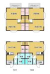 メゾネット上沢の間取り画像