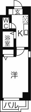 ジョバネ藤原の間取り画像