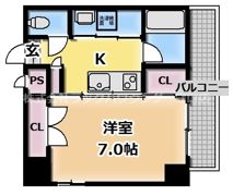 ドムス蒲生の間取り画像