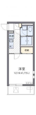 クレイノヴィクトワールの間取り画像
