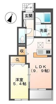 イース（Eace）の間取り画像