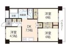 グランドハイツ山根の間取り画像
