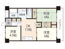 グランドハイツ山根の間取り画像