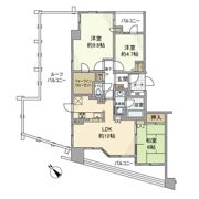 ナイスアーバン反町公園壱番館の間取り画像