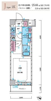 ガリシア西馬込の間取り画像