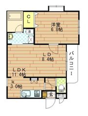 Cadog アイリスの間取り画像